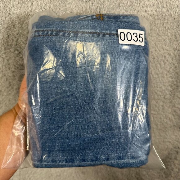 Wrangler Straight Leg Jean Size 16 Straight Fit Womens Blue 5-pocket - Picture 13 of 13